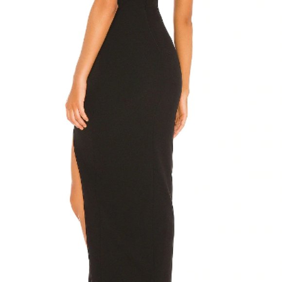 Nookie Lust Teal One-Shoulder Full Length Dress Size XS - Picture 2 of 6